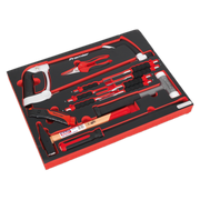 Sealey Tool Tray with Hacksaw, Hammers & Punches 13pc TBTP06EU