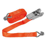 Sealey Ratchet Strap 25mm x 4.5m Polyester Webbing 800kg Breaking Strength
