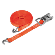 Sealey Ratchet Strap 25mm x 10m Polyester Webbing 1500kg Breaking Strength