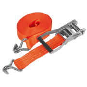 Sealey Ratchet Strap 50mm x 6m Polyester Webbing 3000kg Breaking Strength