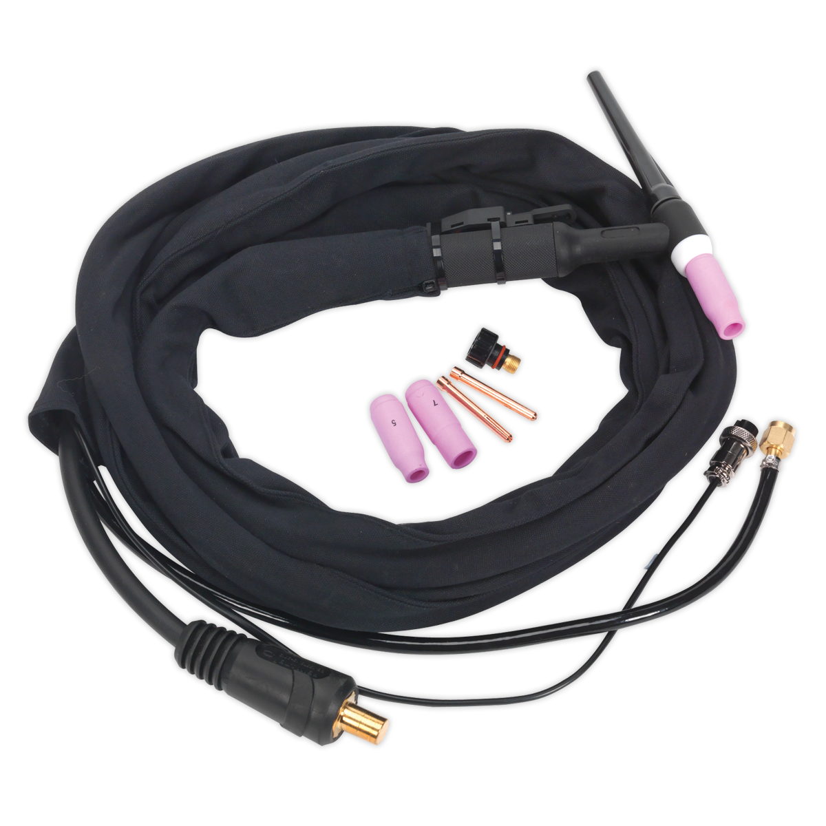 Sealey Inverter TIG Welding Torch 25mm² with Push-Button