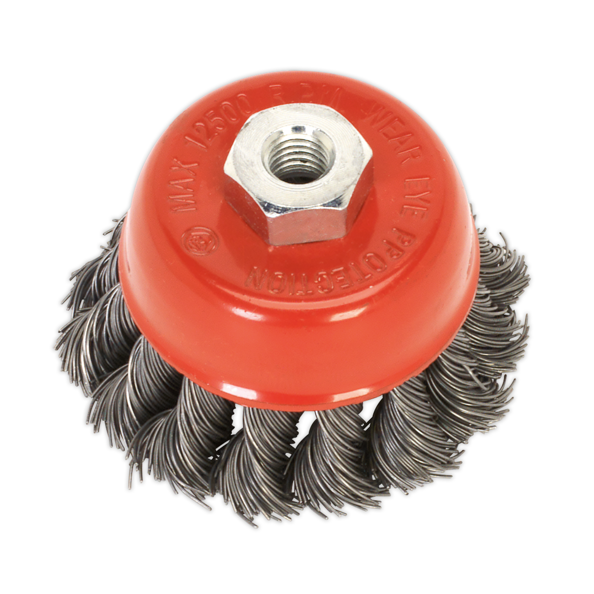 Sealey Twist Knot Wire Cup Brush Ø65mm M14 x 2mm