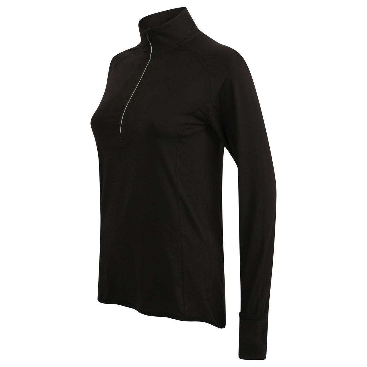 Tombo Women's Long-Sleeved ¼ Zip Top