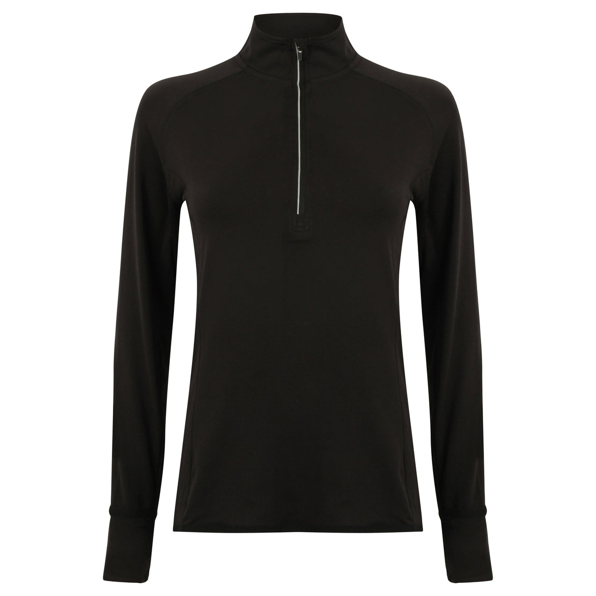 Tombo Women's Long-Sleeved ¼ Zip Top