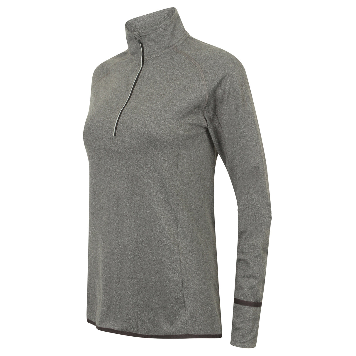Tombo Women's Long-Sleeved ¼ Zip Top