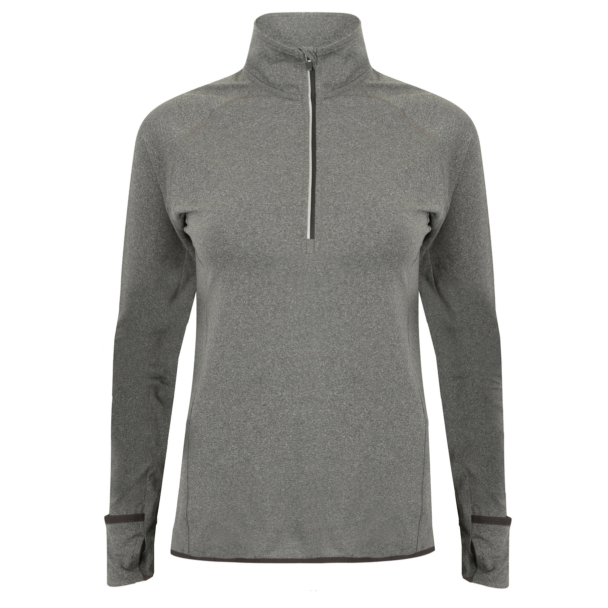 Tombo Women's Long-Sleeved ¼ Zip Top