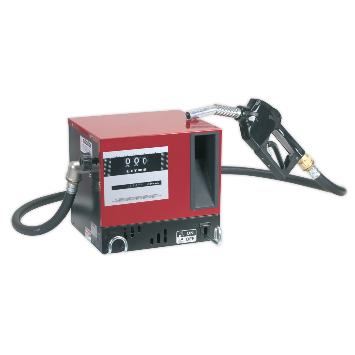 Sealey Diesel/Fluid Transfer System 56L/min Wall Mounting with Meter 230V