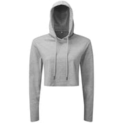 Women's TriDri® Cropped Hooded Long Sleeve T-Shirt