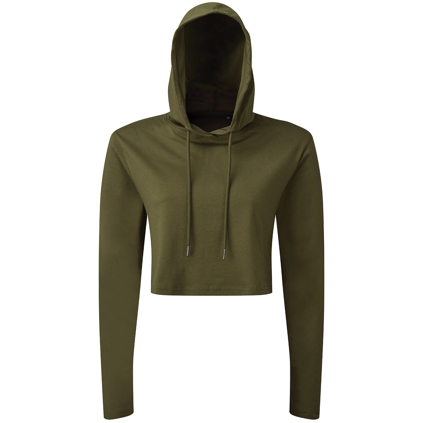 Women's TriDri® Cropped Hooded Long Sleeve T-Shirt