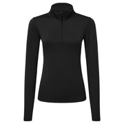 Women's TriDri® Recycled Long Sleeve Brushed Back ¼ Zip Top