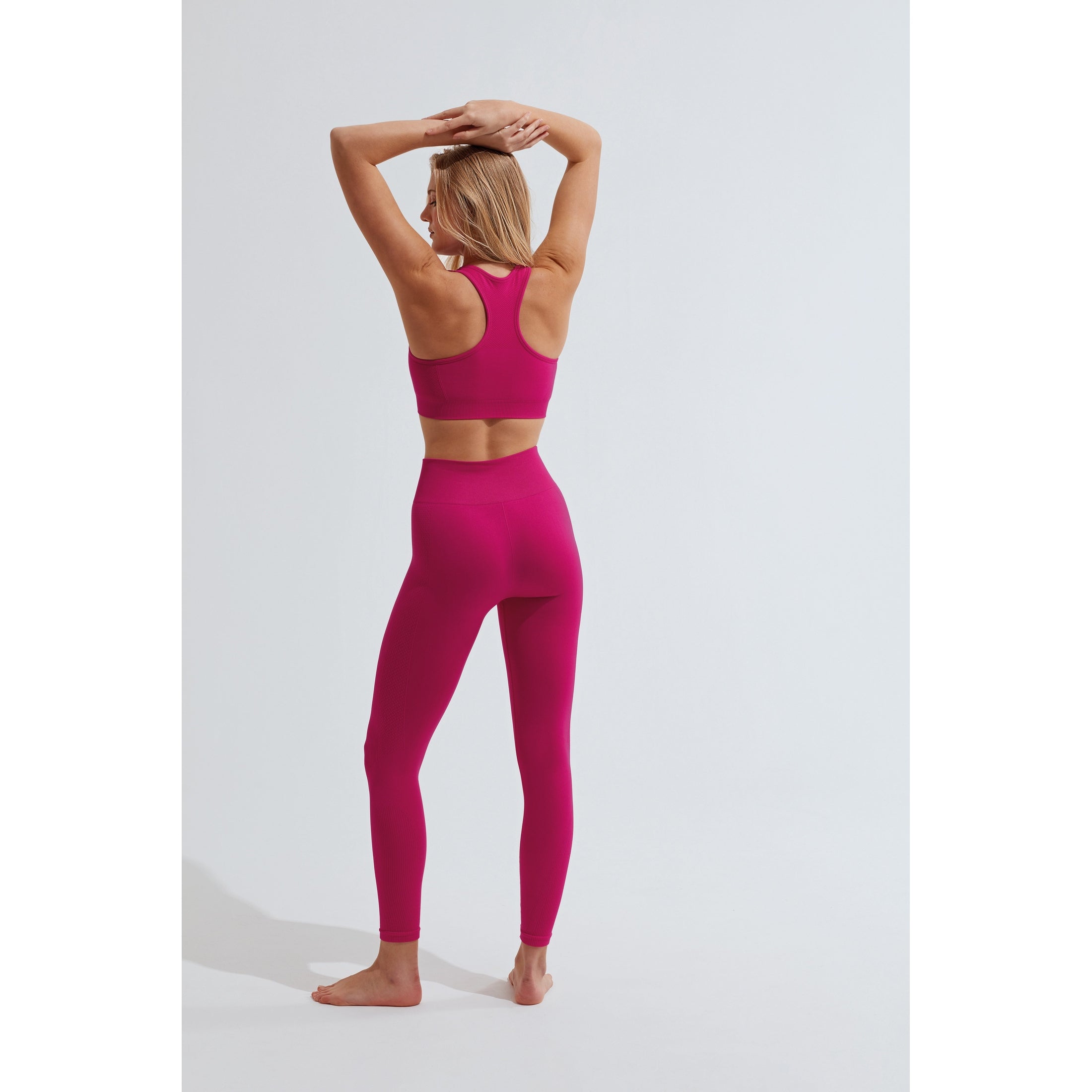 Women's TriDri® Seamless '3D Fit' Multi-Sport Sculpt Solid Colour Leggings