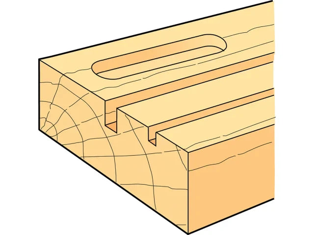 Trend 2/01 x 1/4 TCT Single Flute Cutter 1.5 x 6.0mm