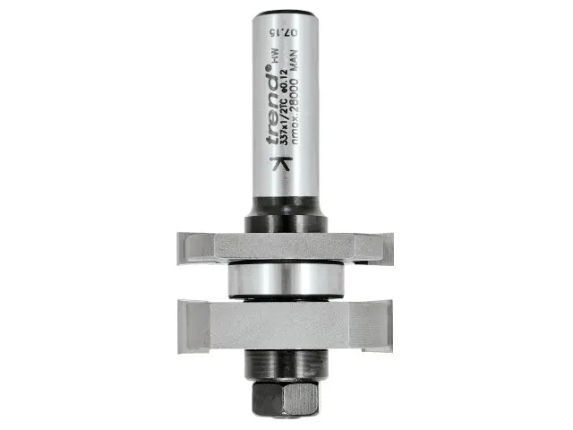 Trend 337 x 1/2 TCT Tongue & Groove Set 6.35mm x 10.0mm