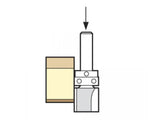 Trend 46/09 x 1/2 TCT 90° Shank Mounted Template Profiler 19.1 x 50mm