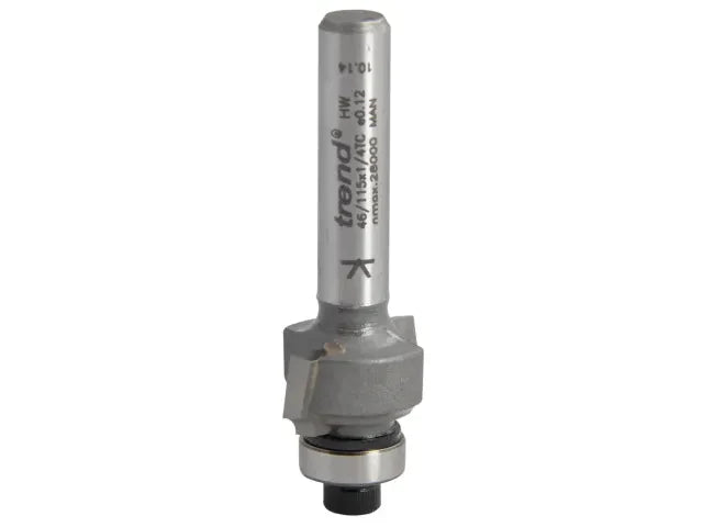Trend 46/115 x 1/4 TCT Bearing Guided Ovolo & Round Over 1.6mm Radius