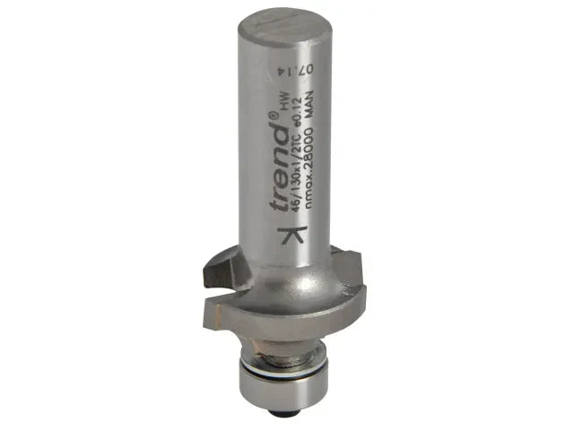 Trend 46/130 x 1/2 TCT Bearing Guided Ovolo & Round Over 6.3mm Radius