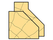 Trend 46/38 x 1/2 TCT Bearing Guided Chamfer 45° 50 x 19mm