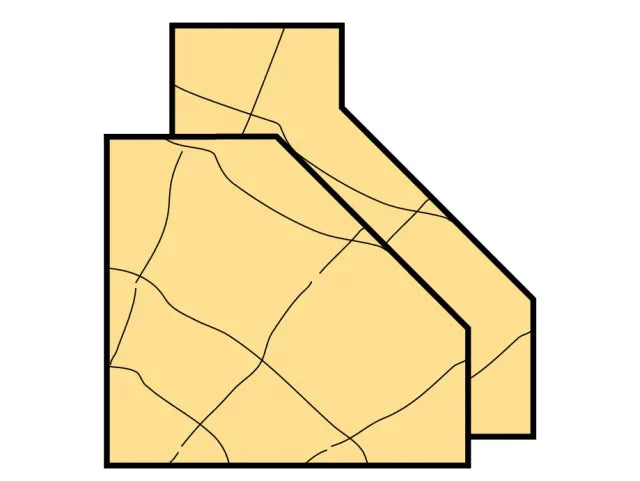 Trend 46/38 x 1/2 TCT Bearing Guided Chamfer 45° 50 x 19mm