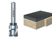 Trend 46/95 x 1/4 TCT 90° Shank Mounted Template Profiler 12.7 x 25.4mm