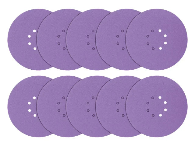 Trend Zirconium Orbital Sanding Disc 225mm x 60G (Pack 10)