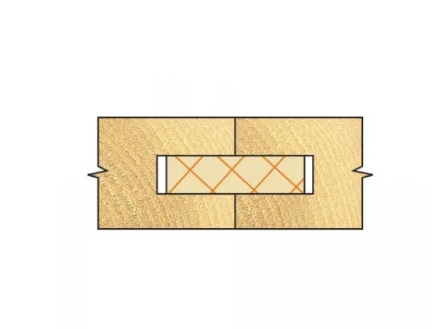 Trend C152 x 1/4 TCT Bearing Guided Biscuit Jointer 4.0 x 37.2mm