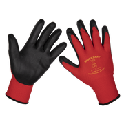 Sealey Flexi Grip Nitrile Palm Gloves (X-Large) - Pack of 6 Pairs