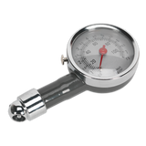 Sealey Dial Tyre Pressure Gauge 0-100psi