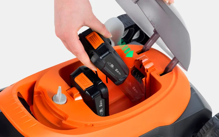 Flymo 36V UltraStore 380R KIT 4.0 – Hassle-Free Mowing with Smart Indicators