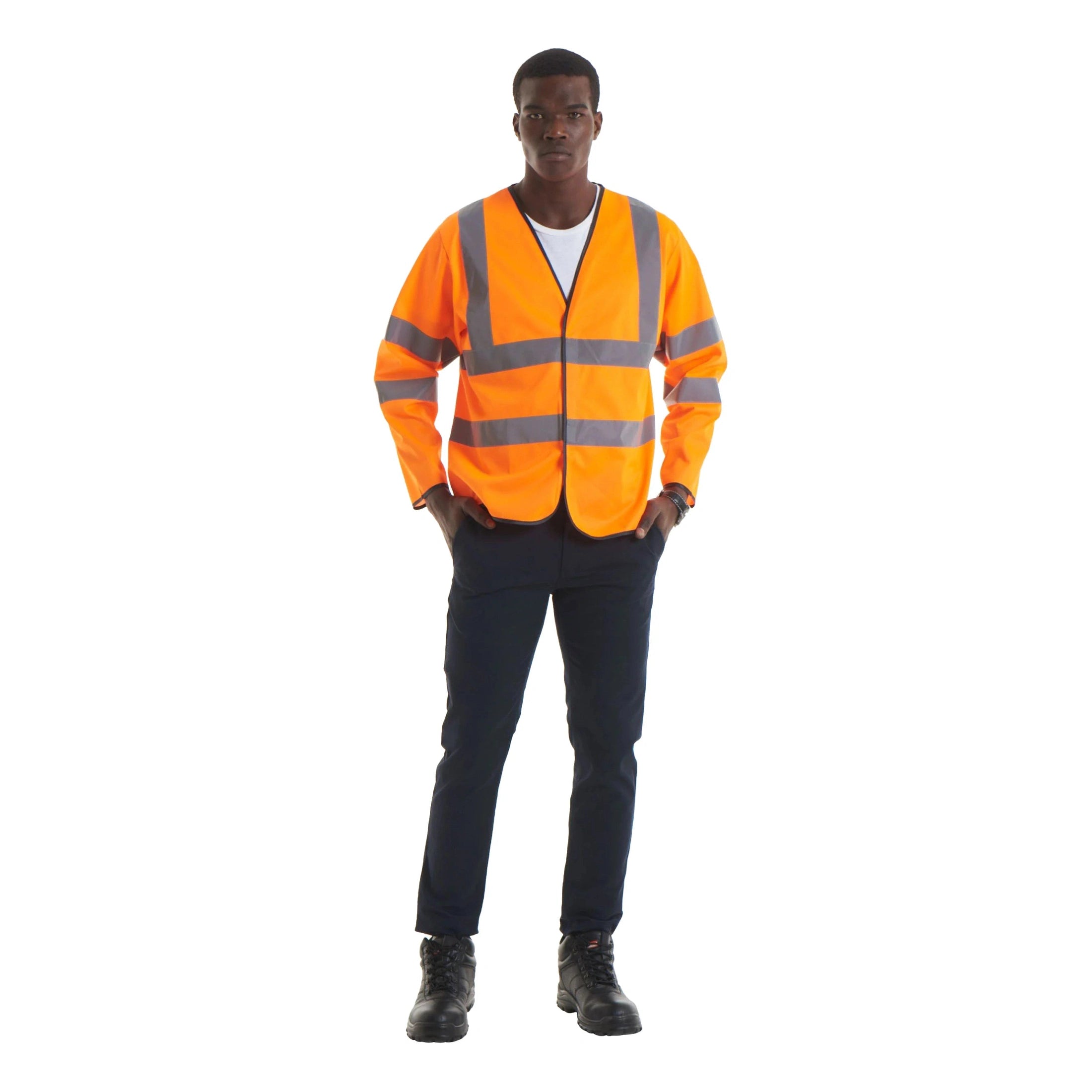 Uneek Long Sleeve Safety Waist Coat