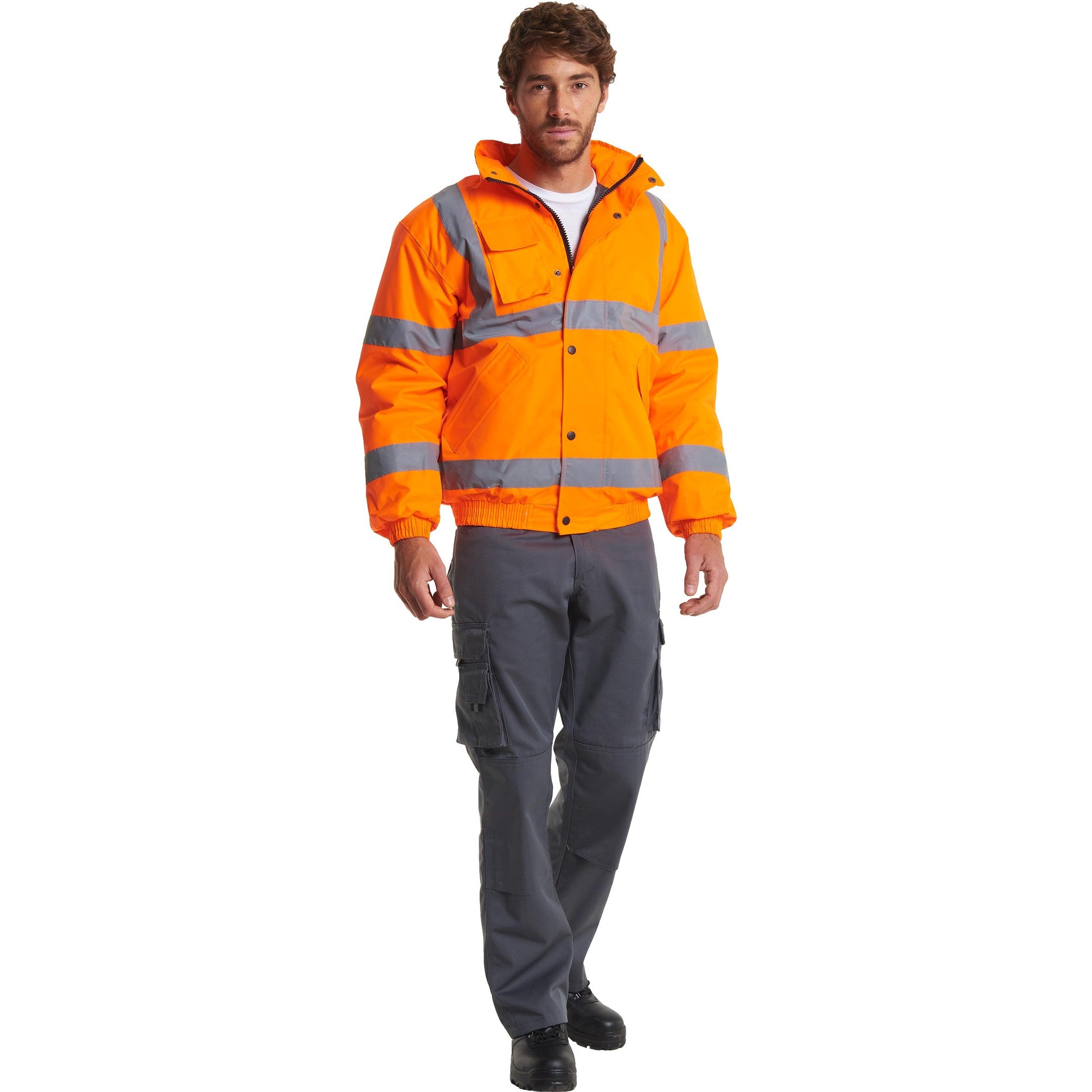 Uneek High Visibility Bomber Jacket