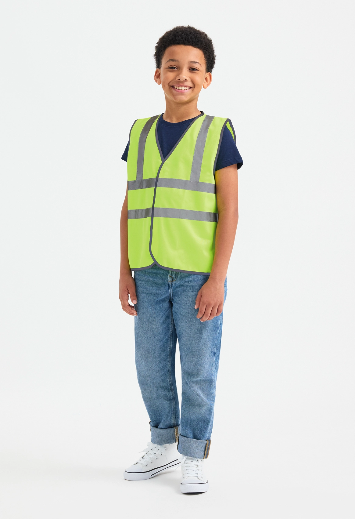 Uneek Childrens Hi-Viz Waist Coat