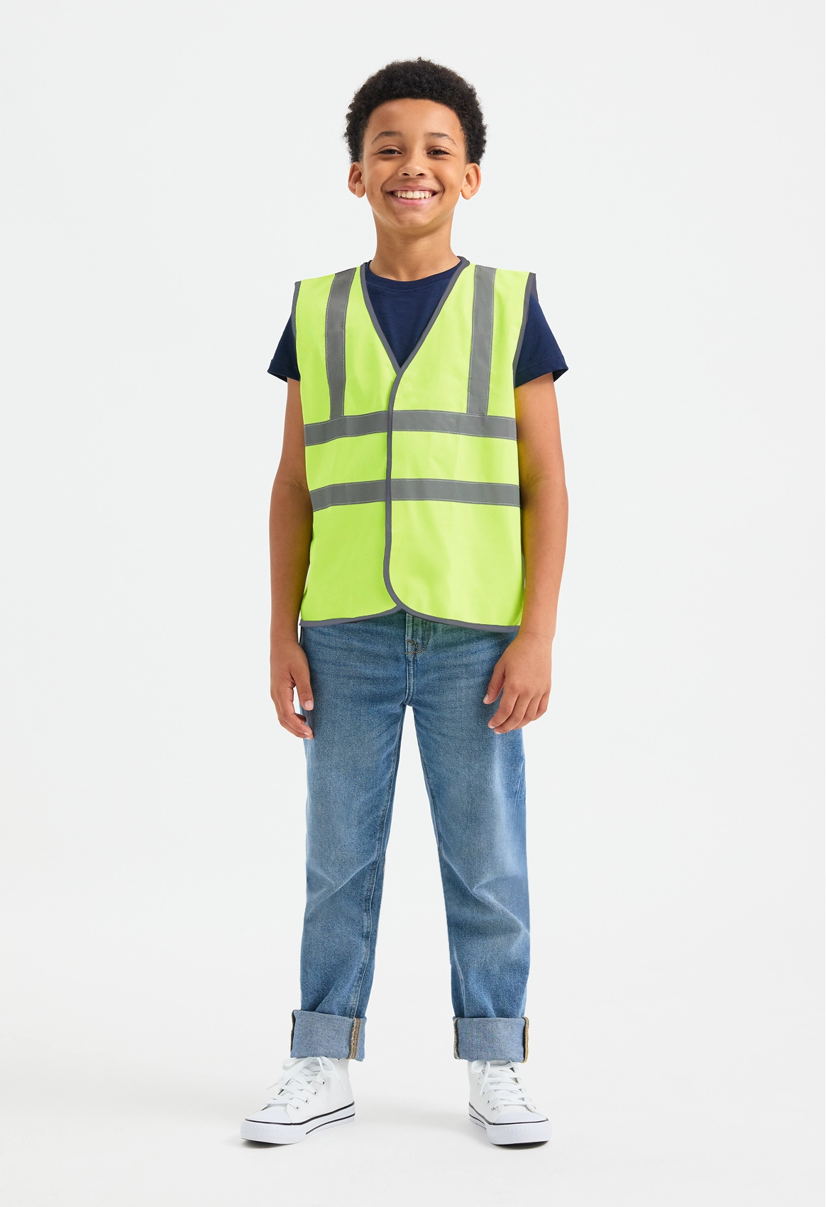 Uneek Childrens Hi-Viz Waist Coat