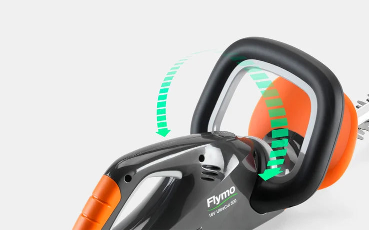 FLYMO 18V UltraCut 500 Cordless Hedge Trimmer – Bare Unit