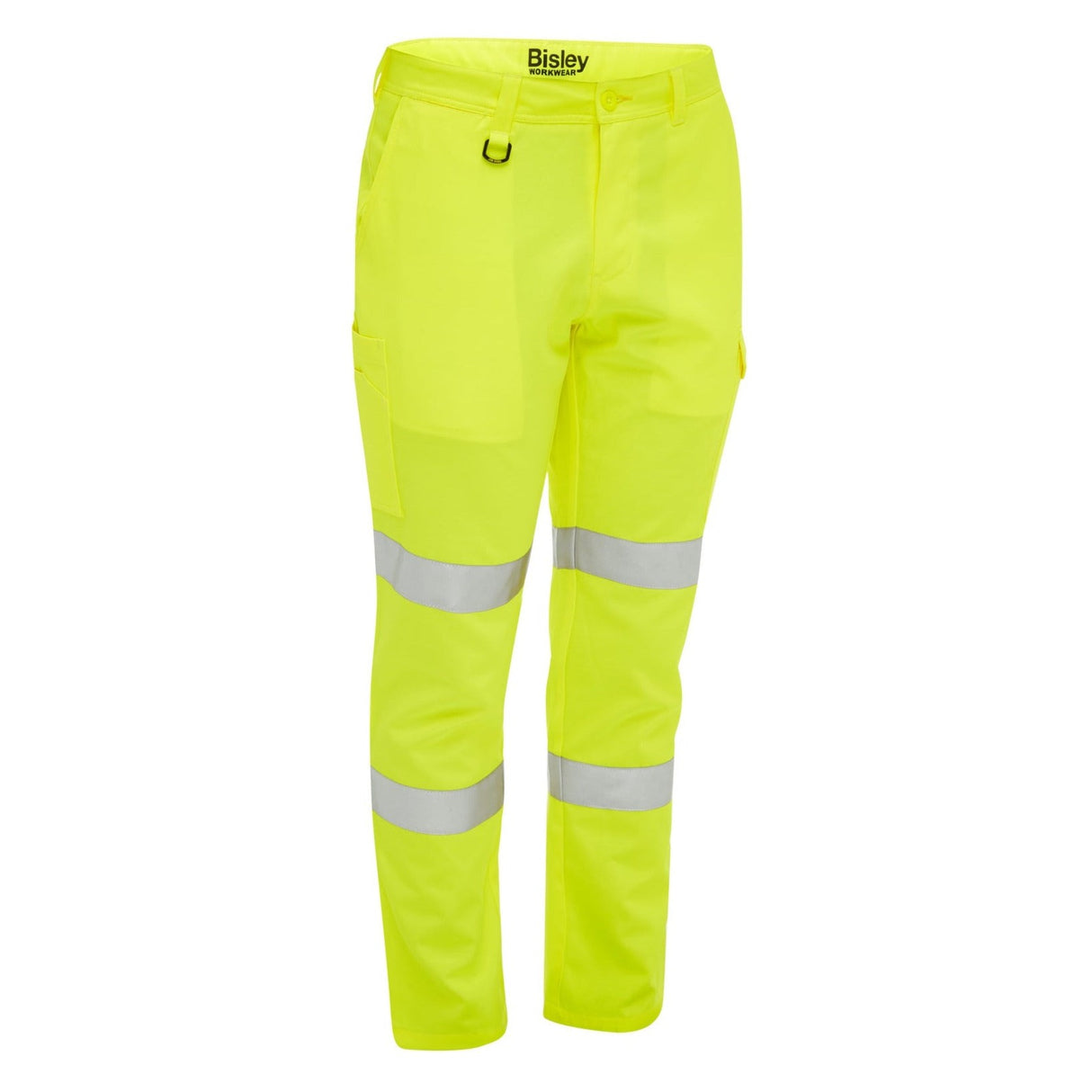 Bisley Taped Hi-Vis Biomotion Cargo Pant #colour_yellow