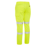 Bisley Taped Hi-Vis Biomotion Cargo Pant #colour_yellow