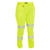 Bisley Womens Taped Hi-Vis Biomotion Cargo Pant #colour_yellow