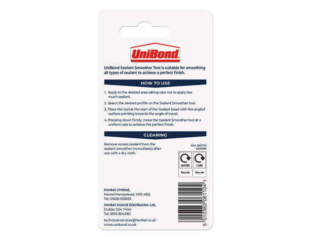 UniBond Sealant Finishing Tool