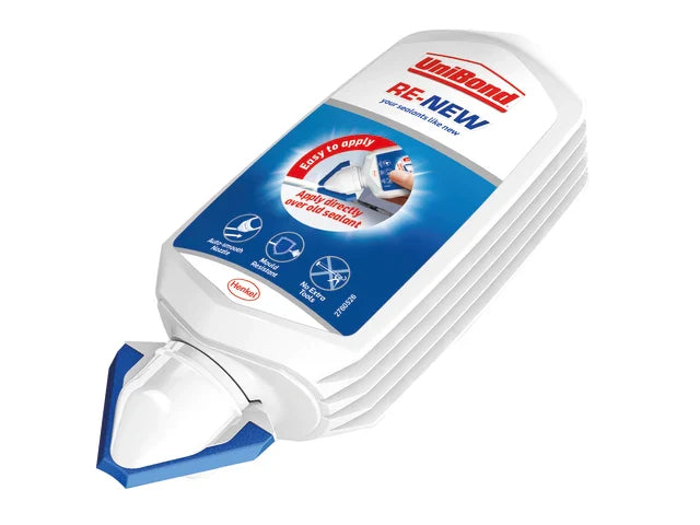 UniBond RE-NEW Silicone Sealant White 80ml