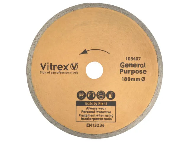 Vitrex Standard Diamond Blade 180mm