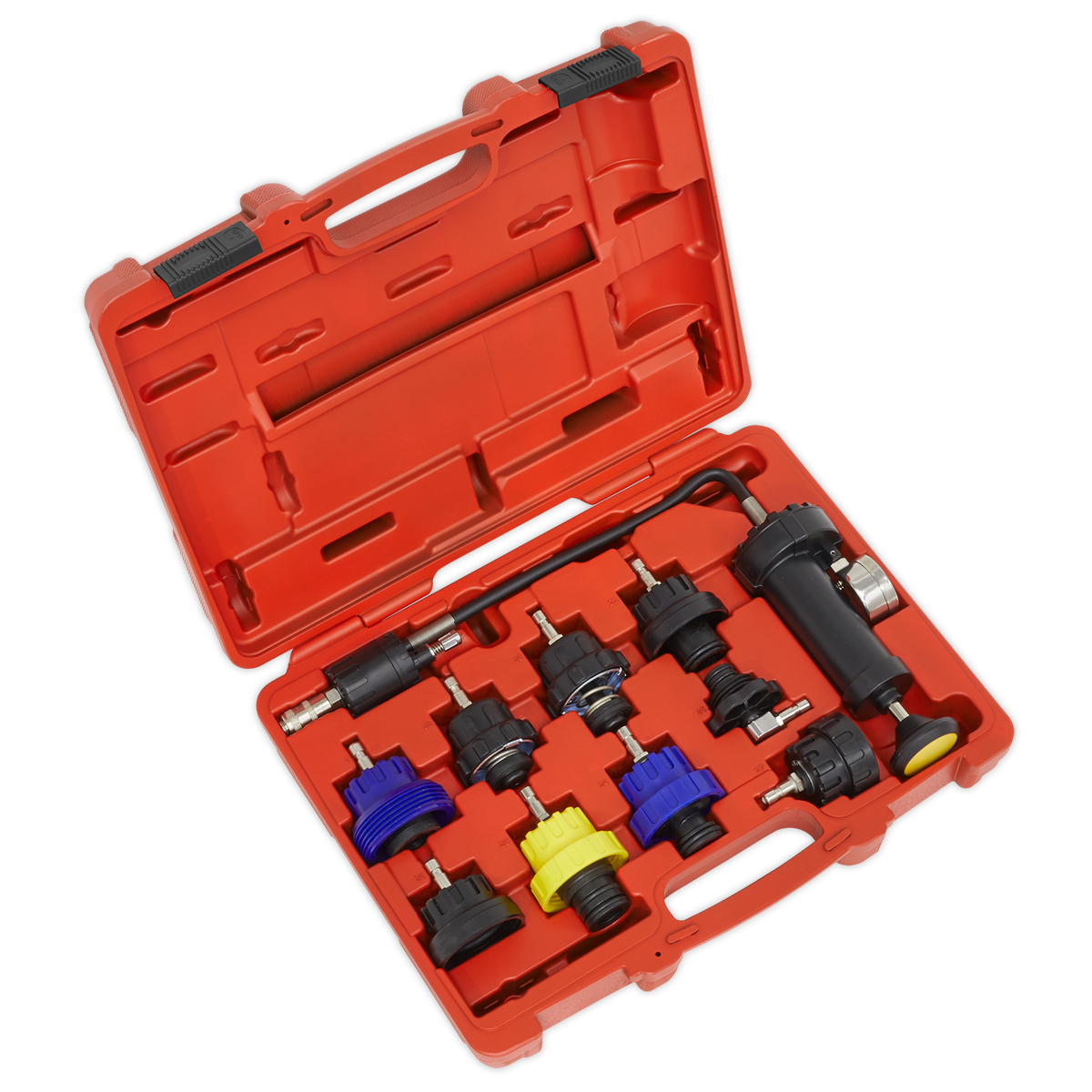 Sealey Cooling System Pressure Test Kit 10pc