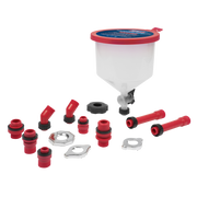 Sealey Automotive Coolant Filling Set Non-Spill 15pc