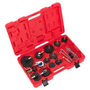 Sealey Brake & Clutch Bleeder Cap Set