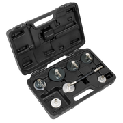Sealey 7pc Brake & Clutch Pressure Bleeder Cap Set
