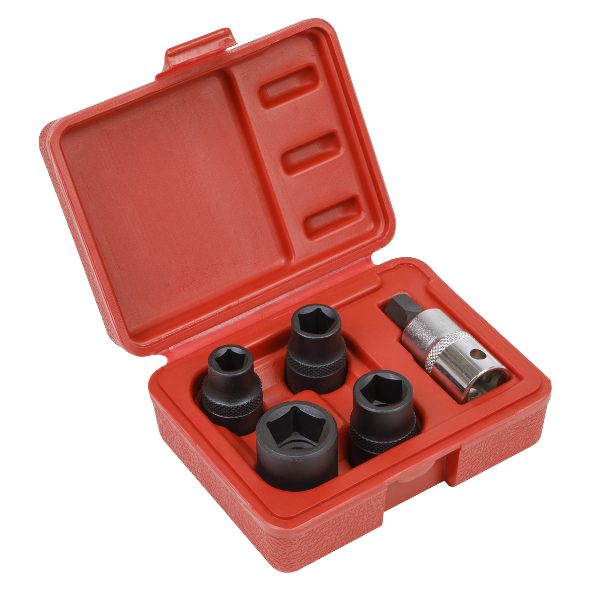 Sealey Brake Caliper Socket Set 5pc 1/2"Sq Drive