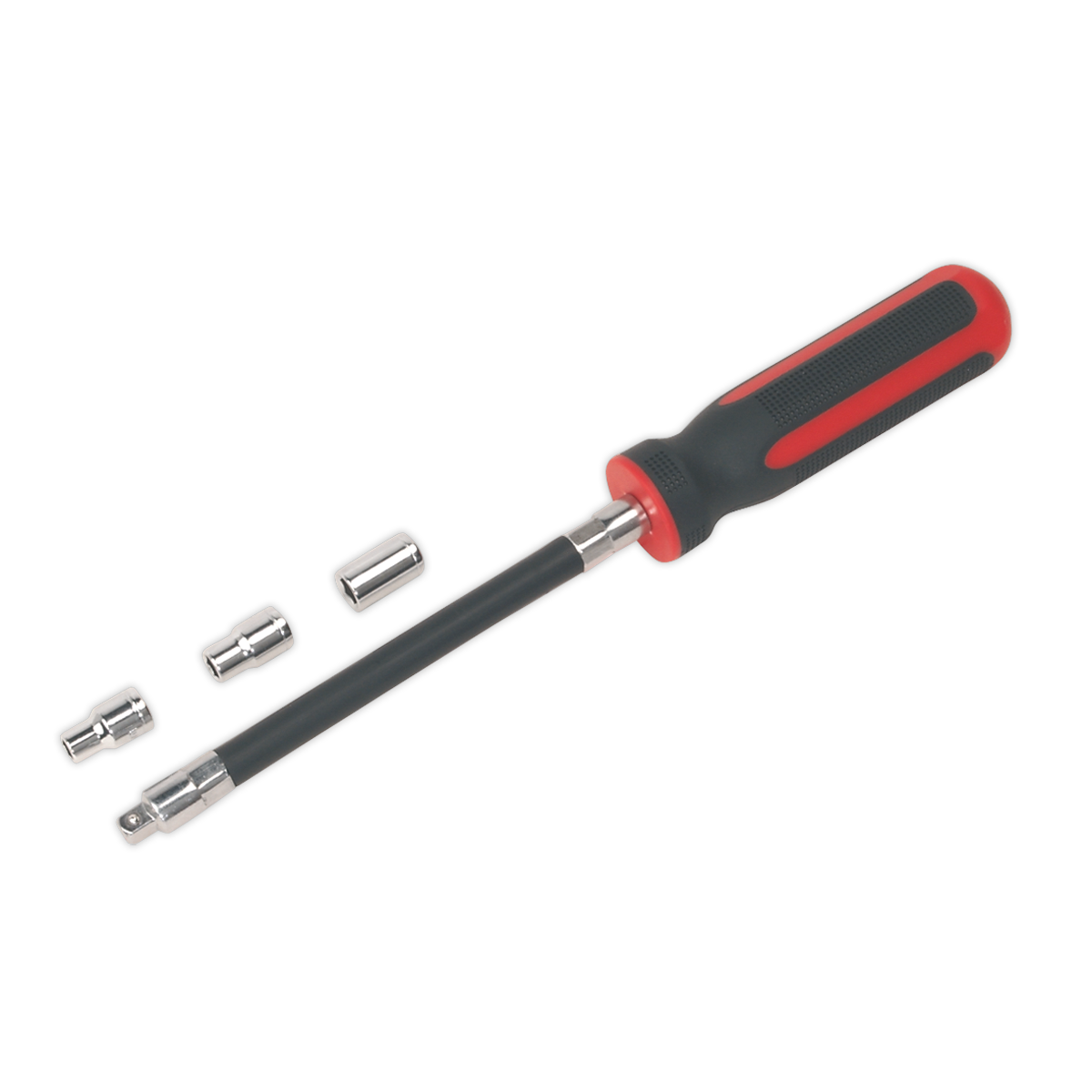 Sealey Flexible Hose Clip Nut Driver Set 4pc 5, 6 & 7mm