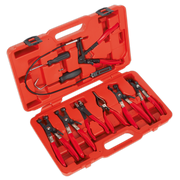 Sealey Hose Clip Removal Tool Set 9pc