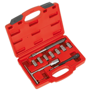 Sealey Diesel Injector Seat Cleaner Set 10pc