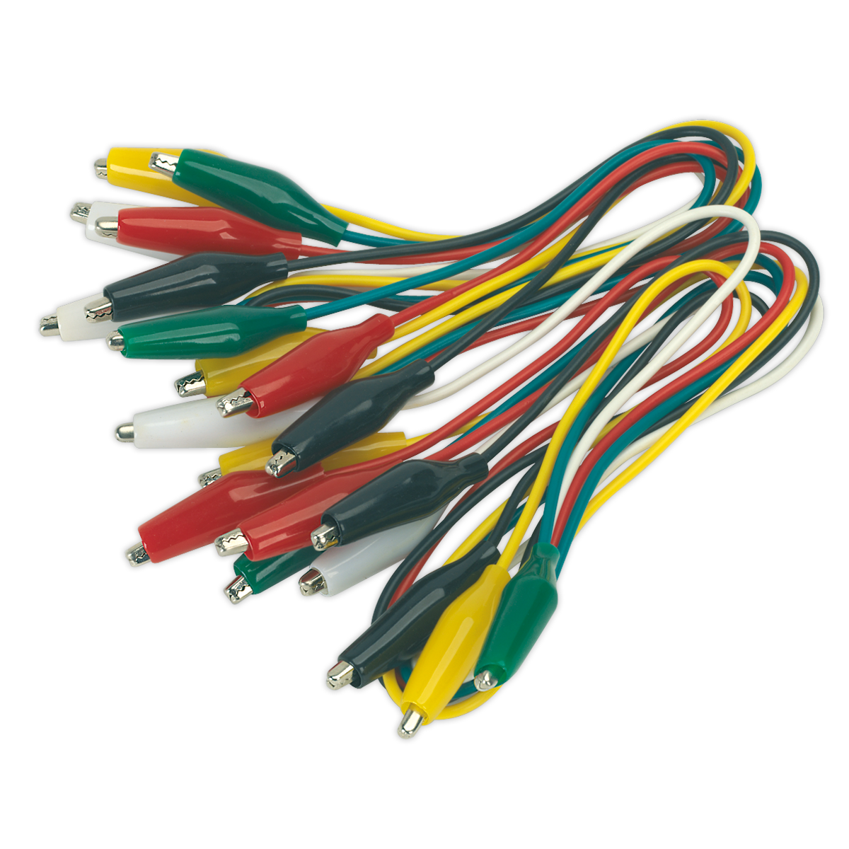 Sealey Jumper Test Lead Set 5 Pairs - 450mm