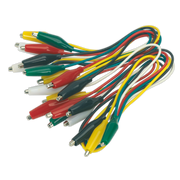 Sealey Jumper Test Lead Set 5 Pairs - 450mm