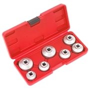 Sealey Oil Filter Cap Wrench Set 7pc